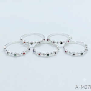 Anillo Círculos Con Punto