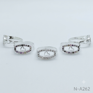Anillo Recto Corazón