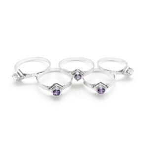 Anillo Niña Pirámide
