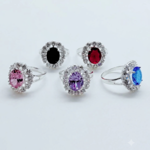 Anillo Rozeta Oval