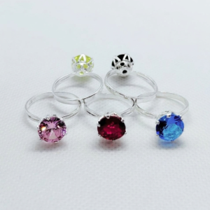 Anillo Solitario 9ml