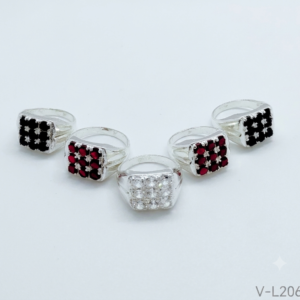 Anillo Cuadro Dado Caballero