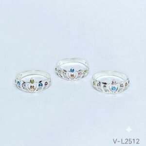 Anillo Corazones Corona