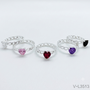 Anillo Corazones