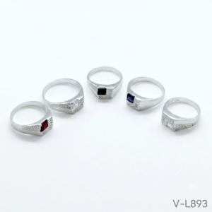 Anillo Cuadro Caballero