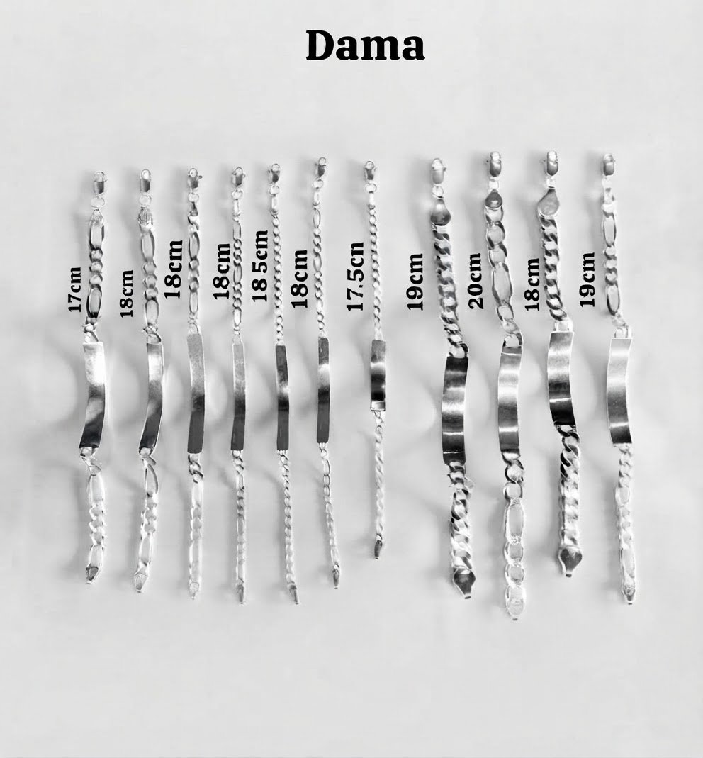 Esclavas Dama (cotización vía whatsapp)